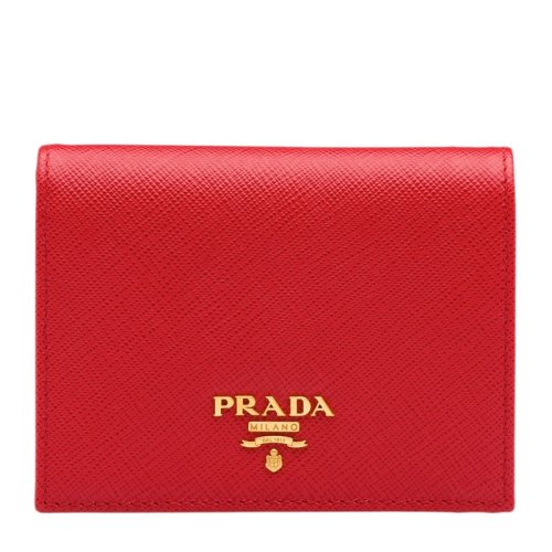  PRADA/普拉達(dá) 女士黑色時(shí)尚休閑錢包 1MV204-QWA-F0002 PLSX