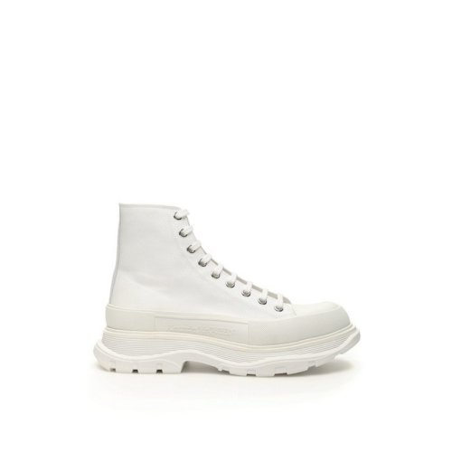 Alexander McQueen/亞歷山大麥昆 女士白色時(shí)尚休閑短靴 611706 W4MV2 9000