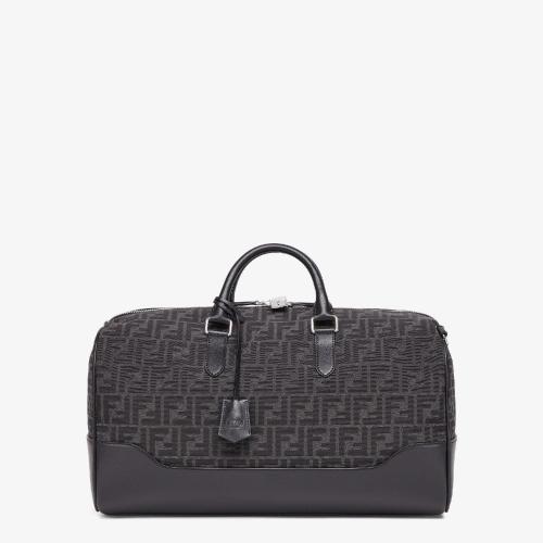  FENDI芬迪 22年秋冬 男士 手提包 FF提花布料大號手袋 7VA496AG0MF0NPN