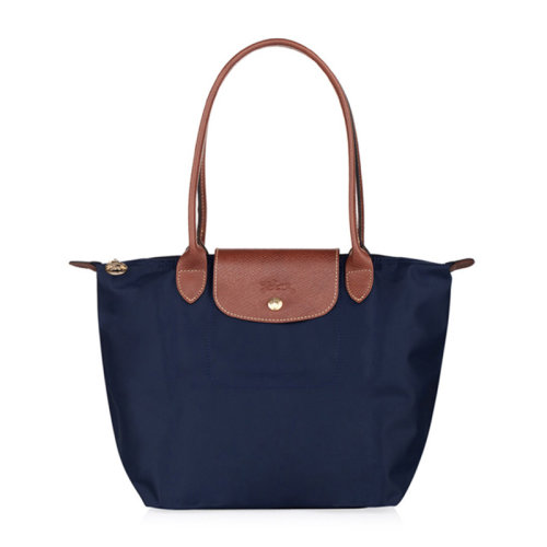 Longchamp/瓏驤 Le Pliage系列女士純色尼龍小號(hào)長(zhǎng)柄折疊餃子包手提包單肩包女包 2605089 多色可選