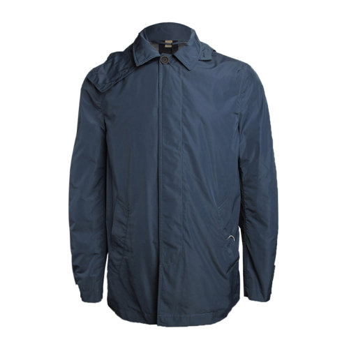 Burberry/博柏利  男裝 服裝 男士休閑單排扣時尚休閑連帽外套 男裝夾克外套