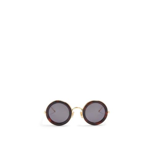  LOEWE羅意威 22年秋冬 女士 太陽眼鏡 Round sunglasses in acetate G735270X07-4015