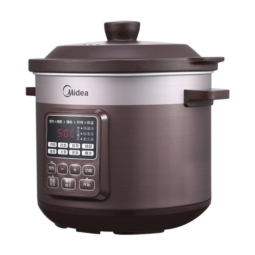 Midea/美的電燉鍋4L南都陶釜內(nèi)膽家用陶瓷煮粥煲湯直燉養(yǎng)生煲電燉鍋TGS40D