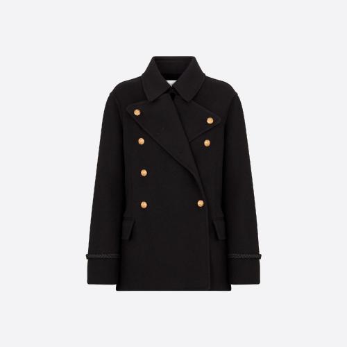  DIOR迪奧 22年秋冬 女士 大衣 短款大衣 310C12A0060_X9000