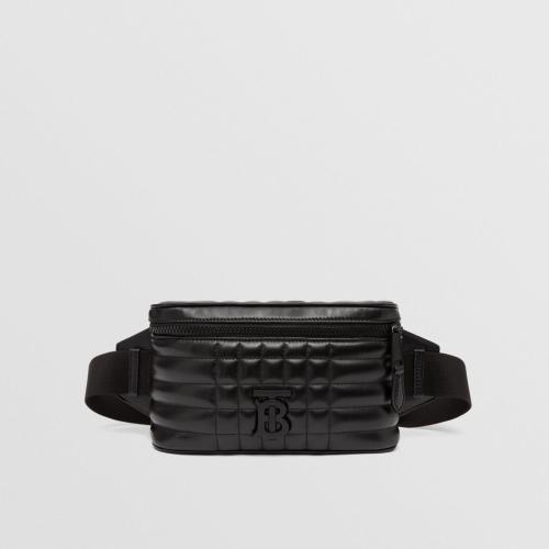  BURBERRY 22年秋冬 男士 Cube - 絎縫羔羊皮立方腰包 80547521