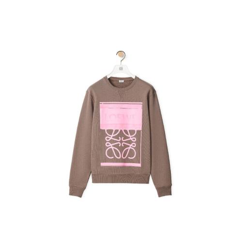  LOEWE羅意威 22年秋冬 男士 衛(wèi)衣 Photocopy Anagram sweatshirt in cotton H526Y24X11-1470