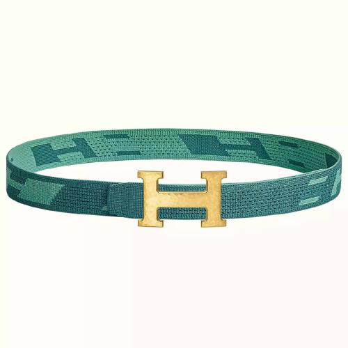  HERMES愛(ài)馬仕 22年秋冬 男士 腰帶 Boucle de ceinture H Martelee %26 Bande de ceinture Sprin