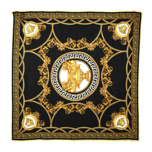VERSACE/范思哲時(shí)尚印花女士方圍巾10015991A01224