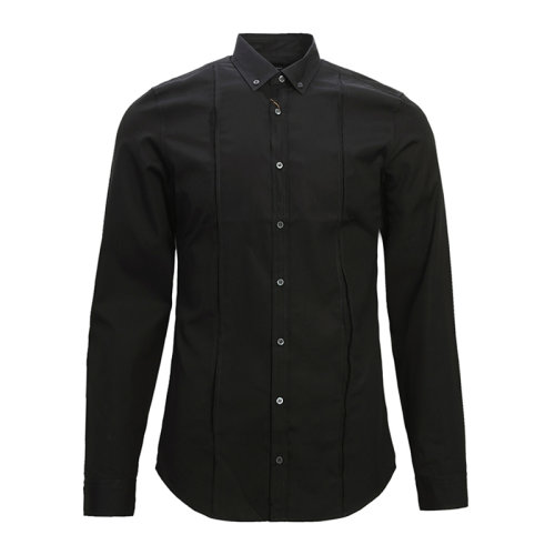 GUCCI 古馳  男裝 服飾 棉翻領(lǐng)襯衣 男士長(zhǎng)袖襯衫