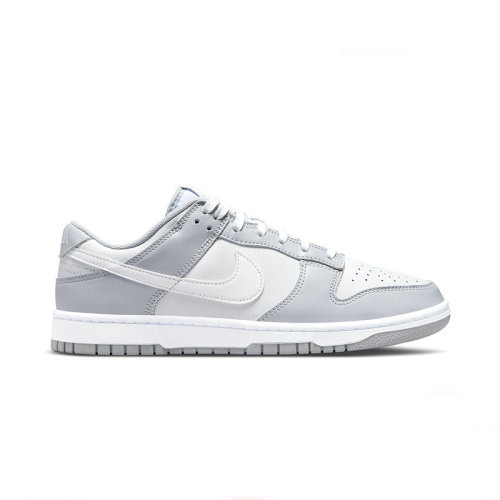 Nike/耐克 Dunk Low 男款 白灰 低幫 運(yùn)動 休閑 板鞋 DJ6188-001