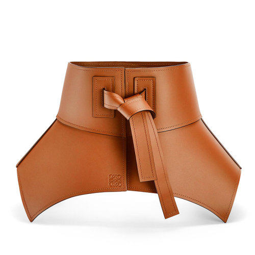 LOEWE/羅意威新款 女士棕色納帕皮腰帶S540250X17-2530