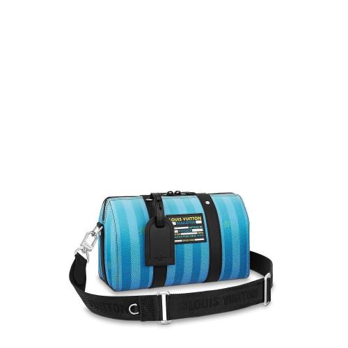  LV路易威登 22年秋冬 男士 單肩包 Sac City Keepall M59921