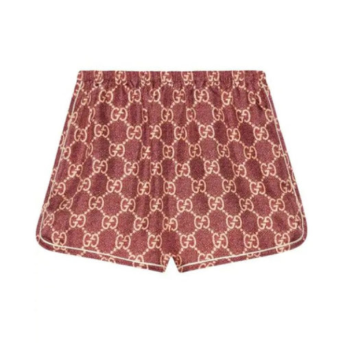 GUCCI/古馳  古琦女褲 時(shí)尚百搭 女士紅色短褲 644589 XJCL5 5281