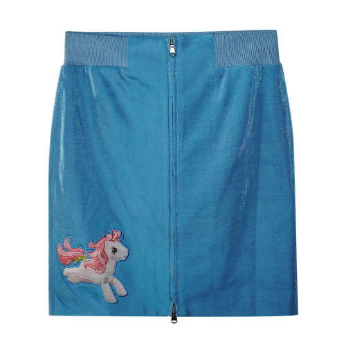 MOSCHINO/莫斯奇諾藍(lán)色女士半身裙3XA019940311305