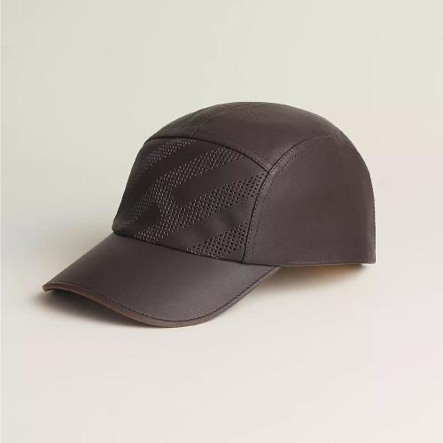  HERMES愛馬仕 22年秋冬 男士 帽子 Casquette Nevada H en Biais H221057N 3458