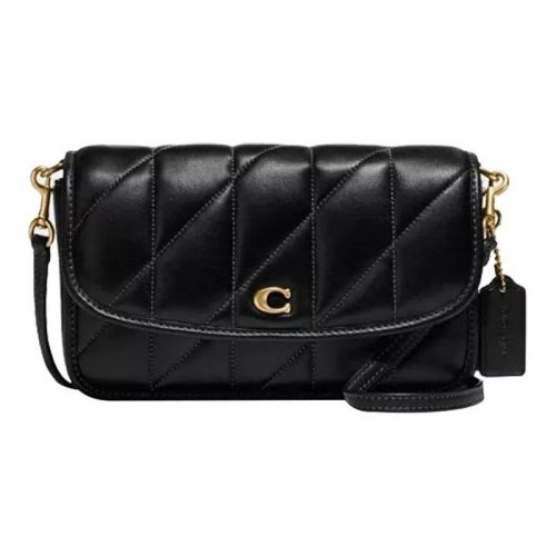 COACH/蔻馳 女士黑色皮革單肩包 C8571-B4BK