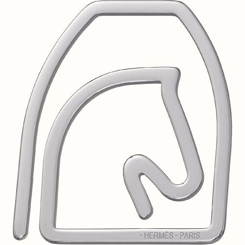 HERMES愛馬仕 22年秋冬 男士 掛飾 Pince a billets Equestre H077217FP00