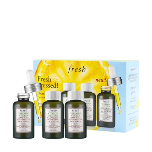 Fresh/馥蕾詩(shī)果萃面部精華液 15ml/15ml*3果汁安瓶提亮膚色改善膚質(zhì)滋潤(rùn)易吸收