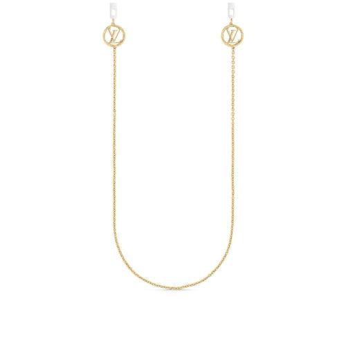  LV路易威登 22年秋冬 女士 掛飾 LOUISE 耳機(jī)鏈條 M00404 預(yù)定商品2-8周發(fā)貨