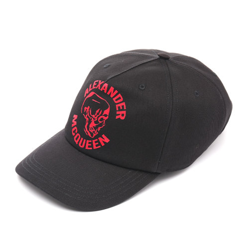 Alexander McQueen/亞歷山大麥昆22春夏男士鴨舌帽6802474105Q