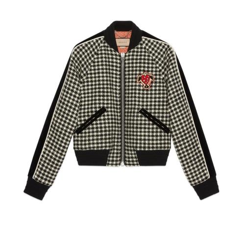  GUCCI古馳 22年秋冬 男士 Gucci HA HA HA特別系列飛行員夾克 713575 ZAK5H 9192