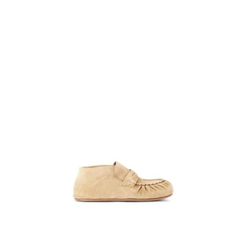 LOEWE羅意威 22年秋冬 男士 休閑運(yùn)動(dòng)鞋 Soft slip on moccasin in suede M616290X08-8130