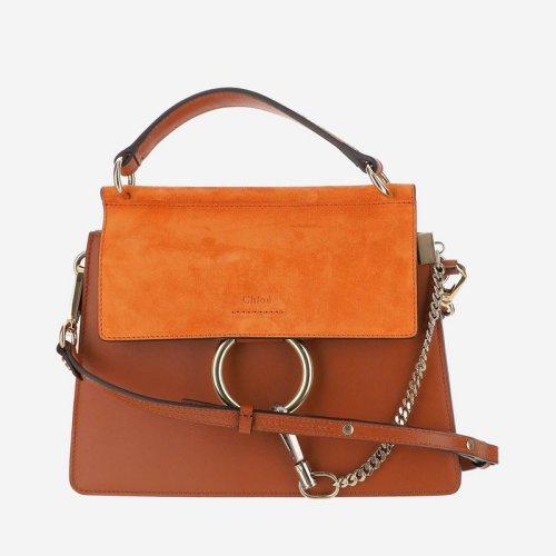  CHLOE/克洛伊 女士棕色皮革單肩包 C20SS203H2O236 PLSX