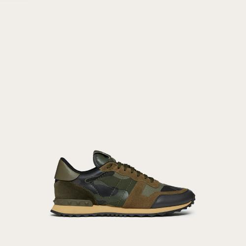  VALENTINO華倫天奴 22年秋冬 男士 休閑運(yùn)動(dòng)鞋 Sneakers Rockrunner Camouflage 1Y2S0723TCCM5