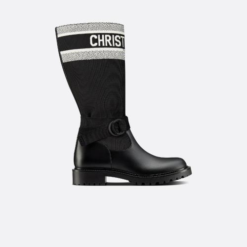  DIOR迪奧 22年秋冬 女士 高筒靴 Botte D-Major KCI611SCN_S52X 預(yù)定商品1-3周發(fā)貨