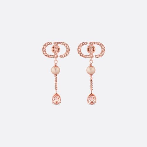  DIOR迪奧 22年秋冬 女士 耳環(huán) Boucles d'oreilles Petit CD E1859PTCCY_D21P