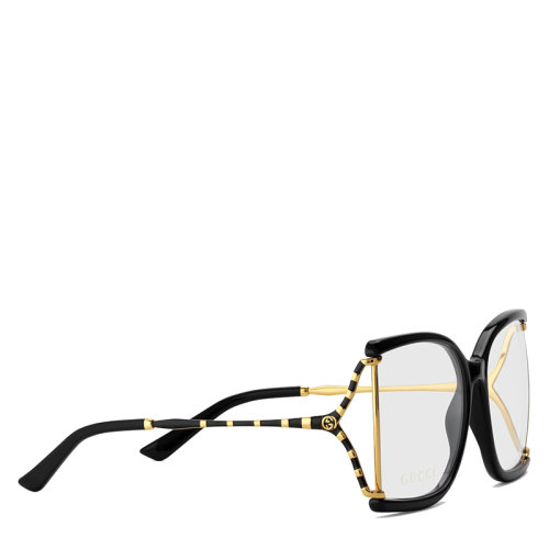 GUCCI/古馳新款 女士黑色注塑鏡框方形眼鏡684444J16911091