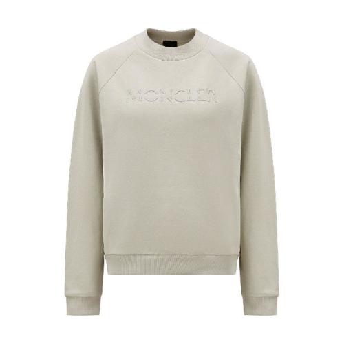  MONCLER蒙可蒙克萊 22年秋冬 女士 衛(wèi)衣 Logo Sweatshirt H20938G000078045190I