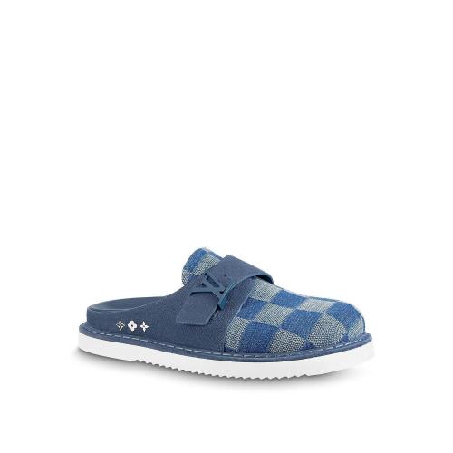  LV路易威登 22年秋冬 男士 平底涼鞋 LV EASY 涼拖 1AA0BX 1AA0BZ 1AA0BT 1AA0BV 1AA0C1 1AA0C