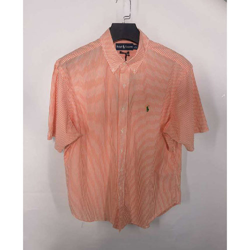 RALPH LAUREN/拉夫勞倫/男士襯衫/男士短袖襯衫(瑕疵折扣）