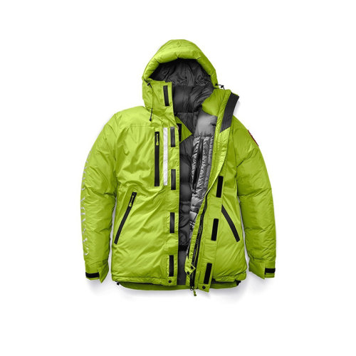 CANADA GOOSE/加拿大鵝 經(jīng)典款 Skreslet系列 男女同款綠色防水面料派克大衣羽絨服2067M-VERTS