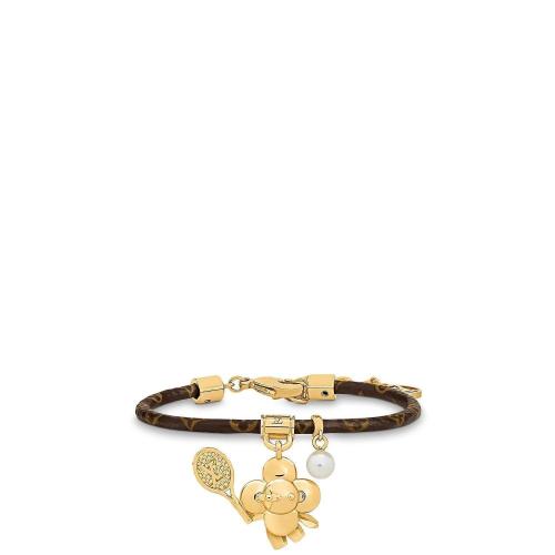  LV路易威登 22年秋冬 女士 手鐲 VIVIENNE ON THE COURT 手鐲 M8087Z