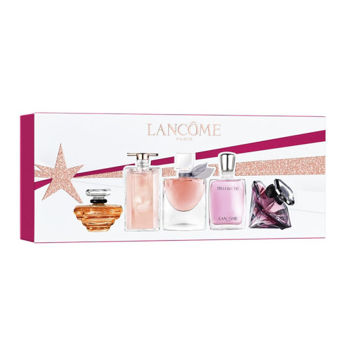 Lancome/蘭蔻2021圣誕限量Q香套裝5件套 美麗人生4ml+璀璨珍愛午夜版5ml+璀璨珍愛7.5ml+偶像5ml+真愛奇跡5ml