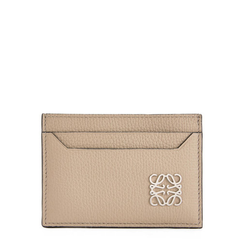 LOEWE/羅意威  女士沙色粒面小牛皮徽標(biāo)印花卡片夾0010593507