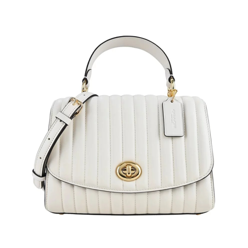 COACH/蔻馳 女包 PVC拼皮翻蓋單肩斜跨包2562