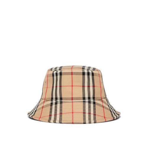 BURBERRY/博柏利  經(jīng)典格紋百搭漁夫帽8026927【主推】