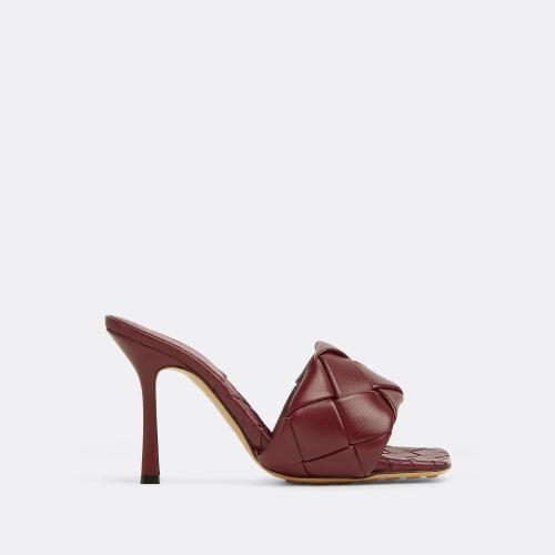  BV葆蝶家 22年秋冬 女士 高跟涼鞋 mules lido 608854VBSS06084