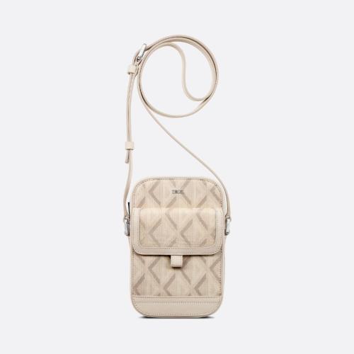  DIOR迪奧 22年秋冬 男士 手拿包 Dior Hit The Road 豎版手拿包 2ESCA415CDP_H110