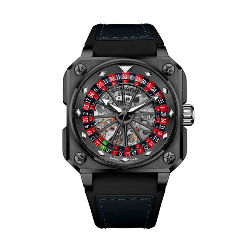 ROMAGO/雷米格 輪盤(pán)系列 自動(dòng)機(jī)械腕表 RM085-0557PL-BU-6