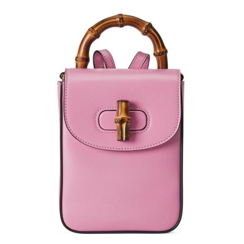  GUCCI古馳 22年秋冬 女士 竹節(jié)迷你手袋 702106 UZY0T 5814