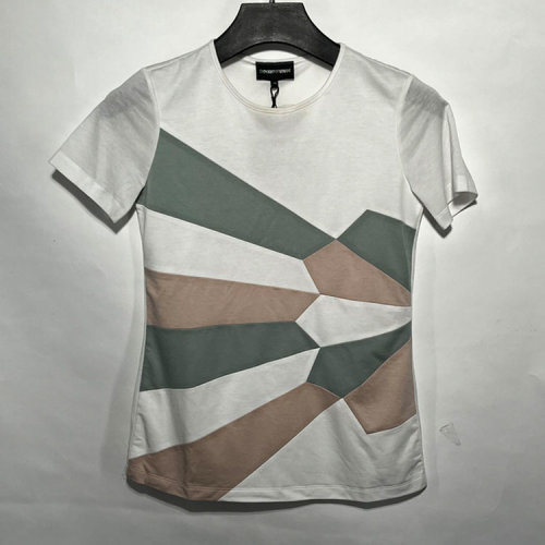 Emporio Armani/安普里奧阿瑪尼 花色女士短袖T恤（瑕疵折扣）