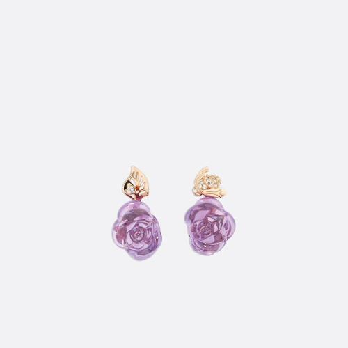  DIOR迪奧 22年秋冬 女士 耳環(huán) Rose Dior Pre Catelan 耳環(huán) JROC95026_0000 預(yù)定商品1-3周發(fā)貨