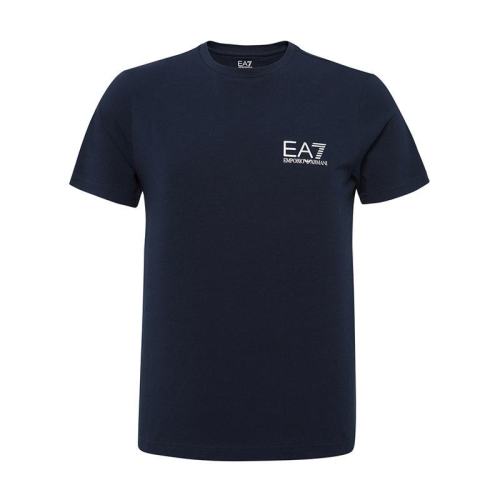  ARMANI/阿瑪尼 阿瑪尼 男士深藍(lán)色棉質(zhì)短袖T恤 3ZPT52PJ03Z01554 PLFSX