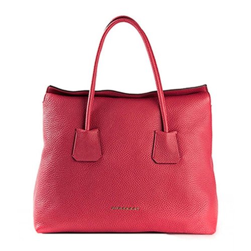 BURBERRY/博柏利 女士優(yōu)雅粉色牛皮手提包女包 3925479