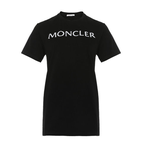 Moncler/蒙克萊 棉質(zhì)圓領(lǐng)女士短袖T恤 8051250 829EA