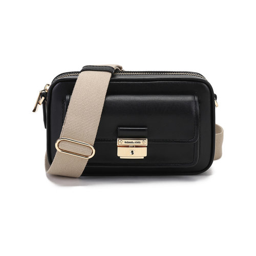 Michael Kors/邁克·科爾斯【22春夏新款】女士BRADSHAW系列皮革中號單肩斜挎包相機(jī)包 32F1G2BC2L